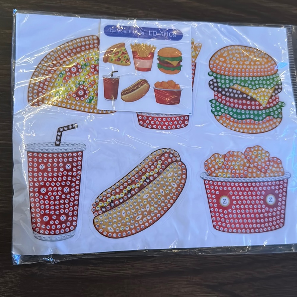 Diamond dot food kit